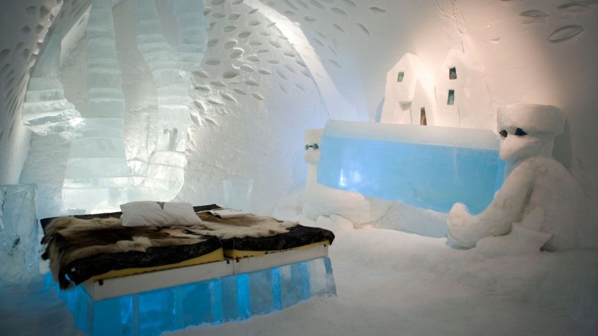 Švédský hotel celý z ledu slaví třicáté výročí